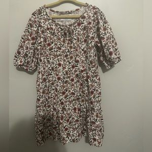 Old Navy Girls Paisley Dress 3/4 Sleeve